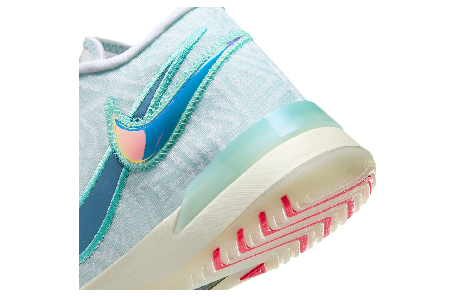 Nike Zoom Lebron Nxxt Genisus White / Siren Red