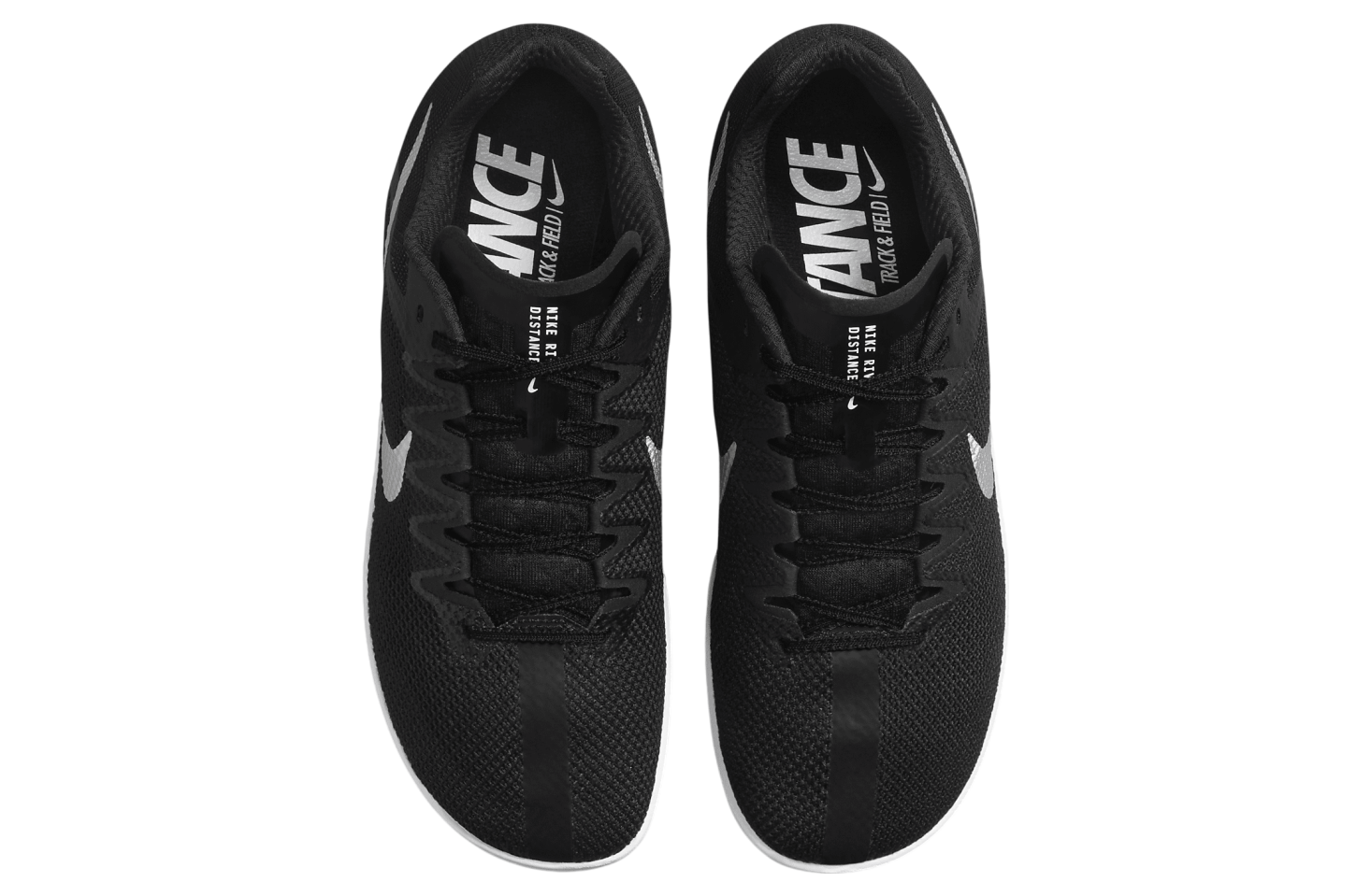 Nike Zoom Rival Black / Black / Metallic Silver