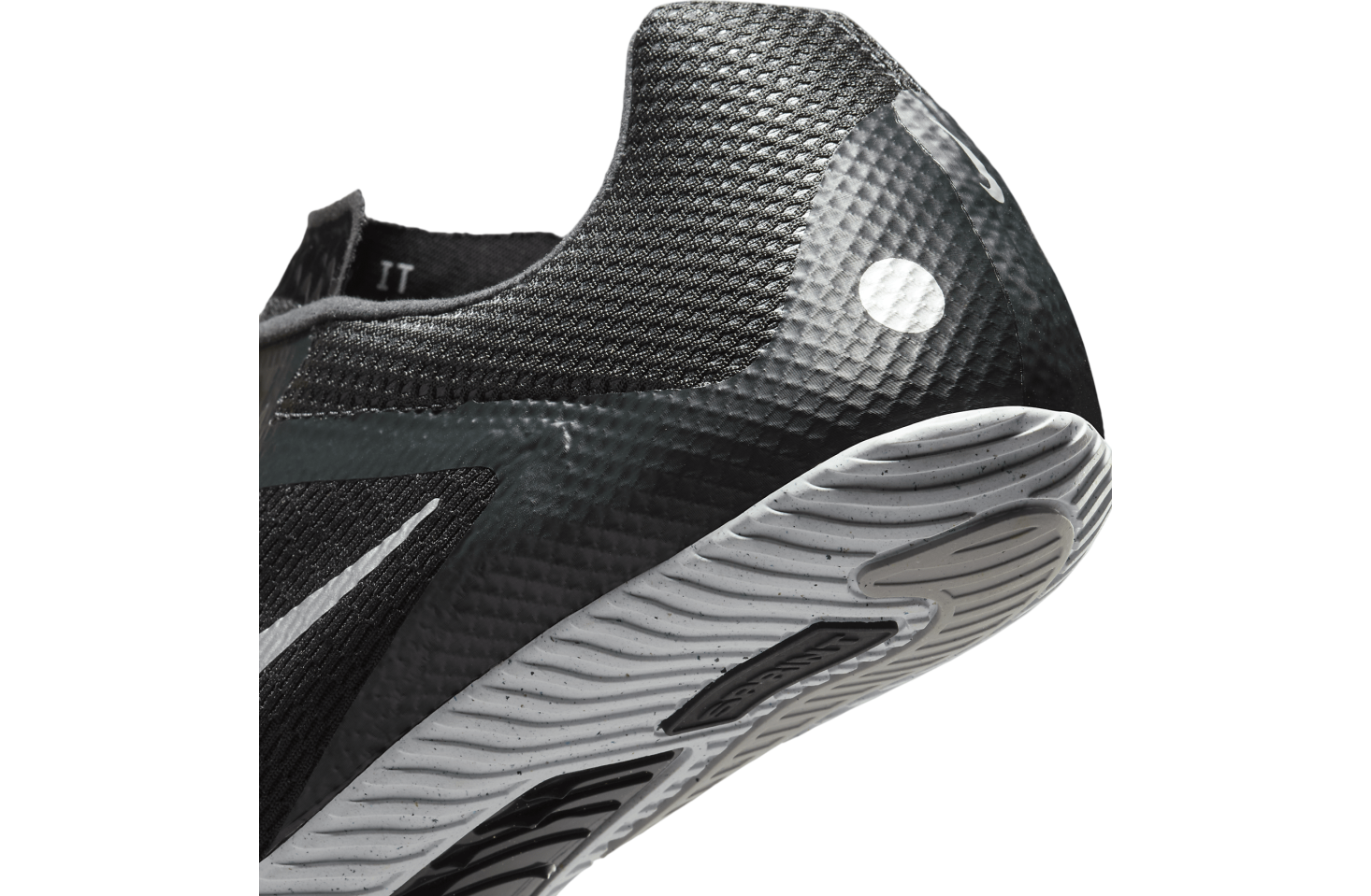 Nike Zoom Rival Black / Metallic Silver (Sprinting)