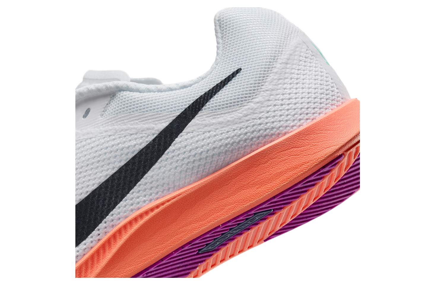 Nike Zoom Rival Distance White / Bright Crimson