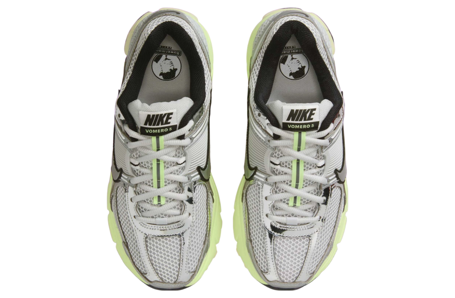 Nike Zoom Vomero 5 Metallic Silver / Barley Volt