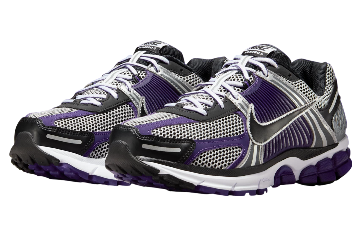 Nike Zoom Vomero 5 Metallic Silver / Court Purple