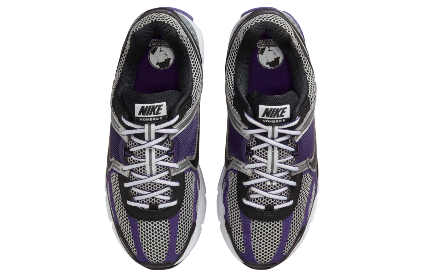 Nike Zoom Vomero 5 Metallic Silver / Court Purple
