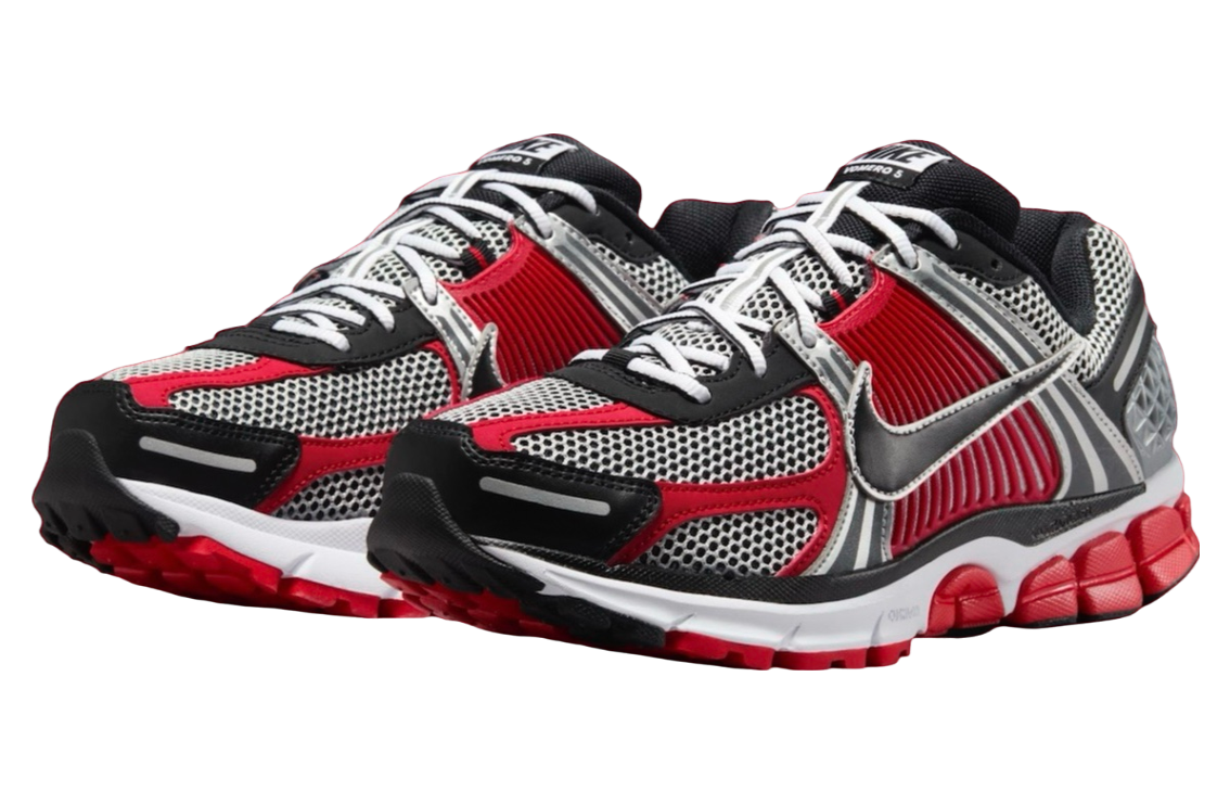 Nike Zoom Vomero 5 Metallic Silver / University Red