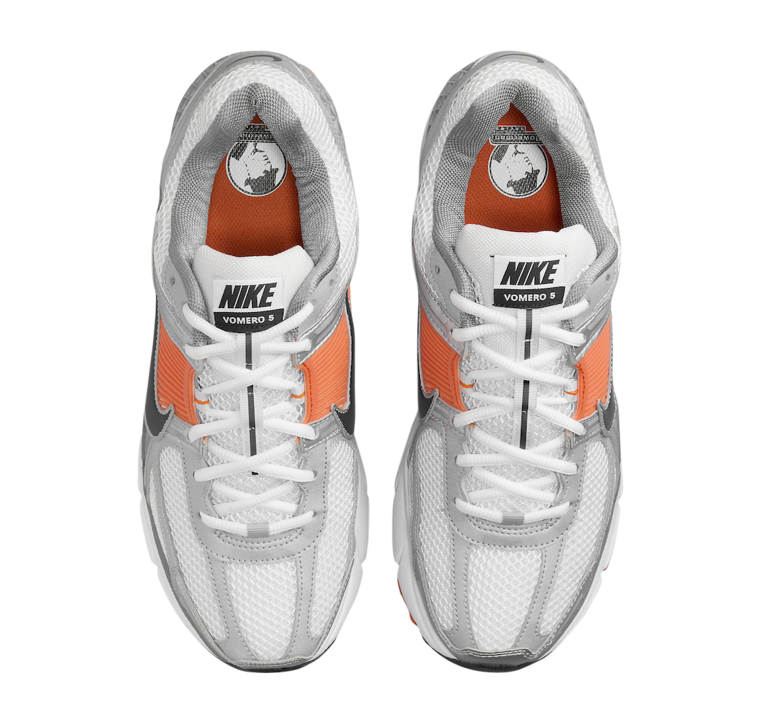 Nike Zoom Vomero 5 Platinum Tint Safety Orange - Mar. 2024 - FJ4151-002