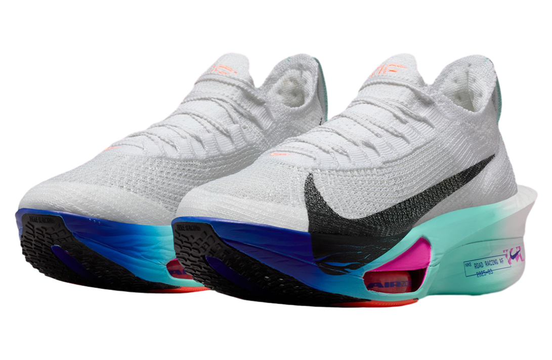Nike Zoomx Alphafly 3 White / Hyper Turquoise
