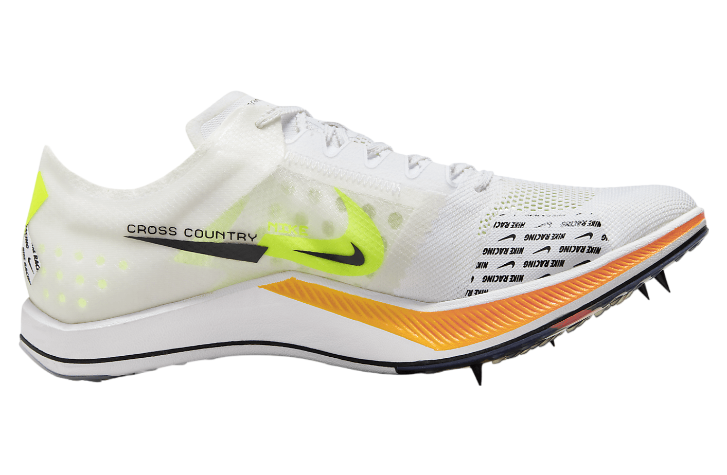 Nike ZoomX Dragonfly XC White / Total Orange