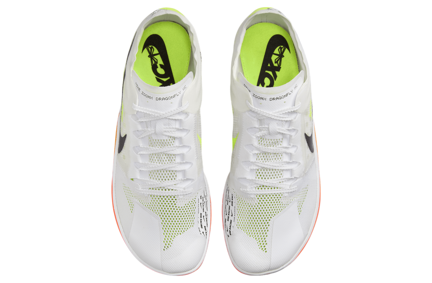 Nike ZoomX Dragonfly XC White / Total Orange