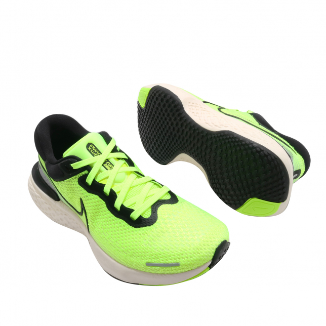 Nike ZoomX Invincible Run Flyknit Volt Black Barely Volt