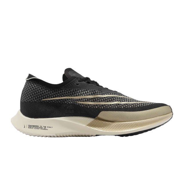 Nike Zoomx Streakfly Black / Mtlc Gold Grain - Oct 2023 - DJ6566001