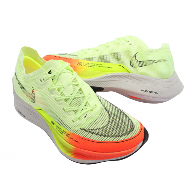 Nike ZoomX Vaporfly Next% 2 Barely Volt CU4111700 - KicksOnFire.com