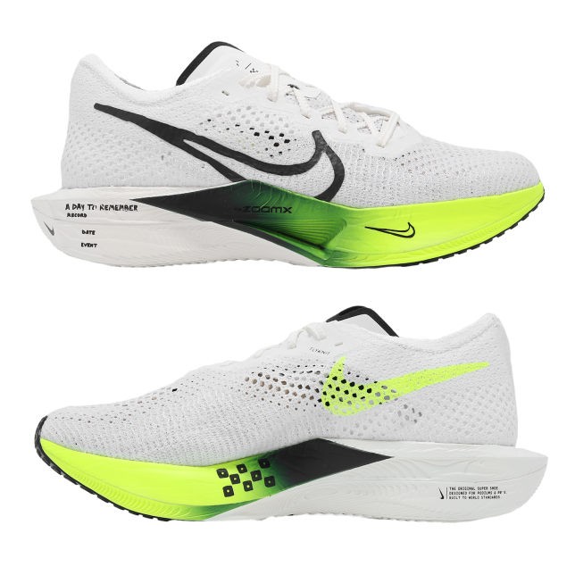 Nike ZoomX Vaporfly Next% 3 FK White / Pro Green