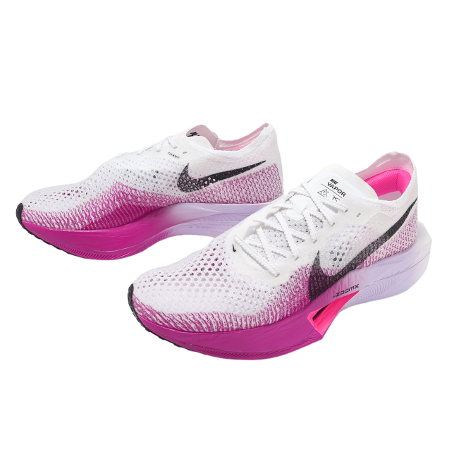 Nike ZoomX Vaporfly Next% 3 White / Vivid Purple