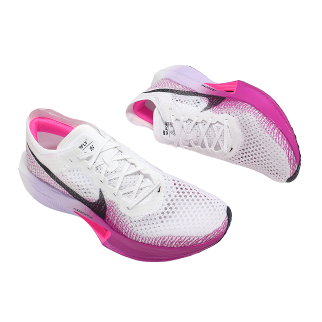 Nike ZoomX Vaporfly Next% 3 White / Vivid Purple