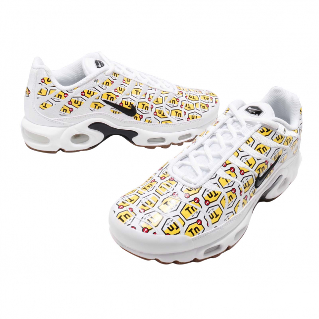 NikeAir Max Plus QS White Black Gum Yellow 903827100