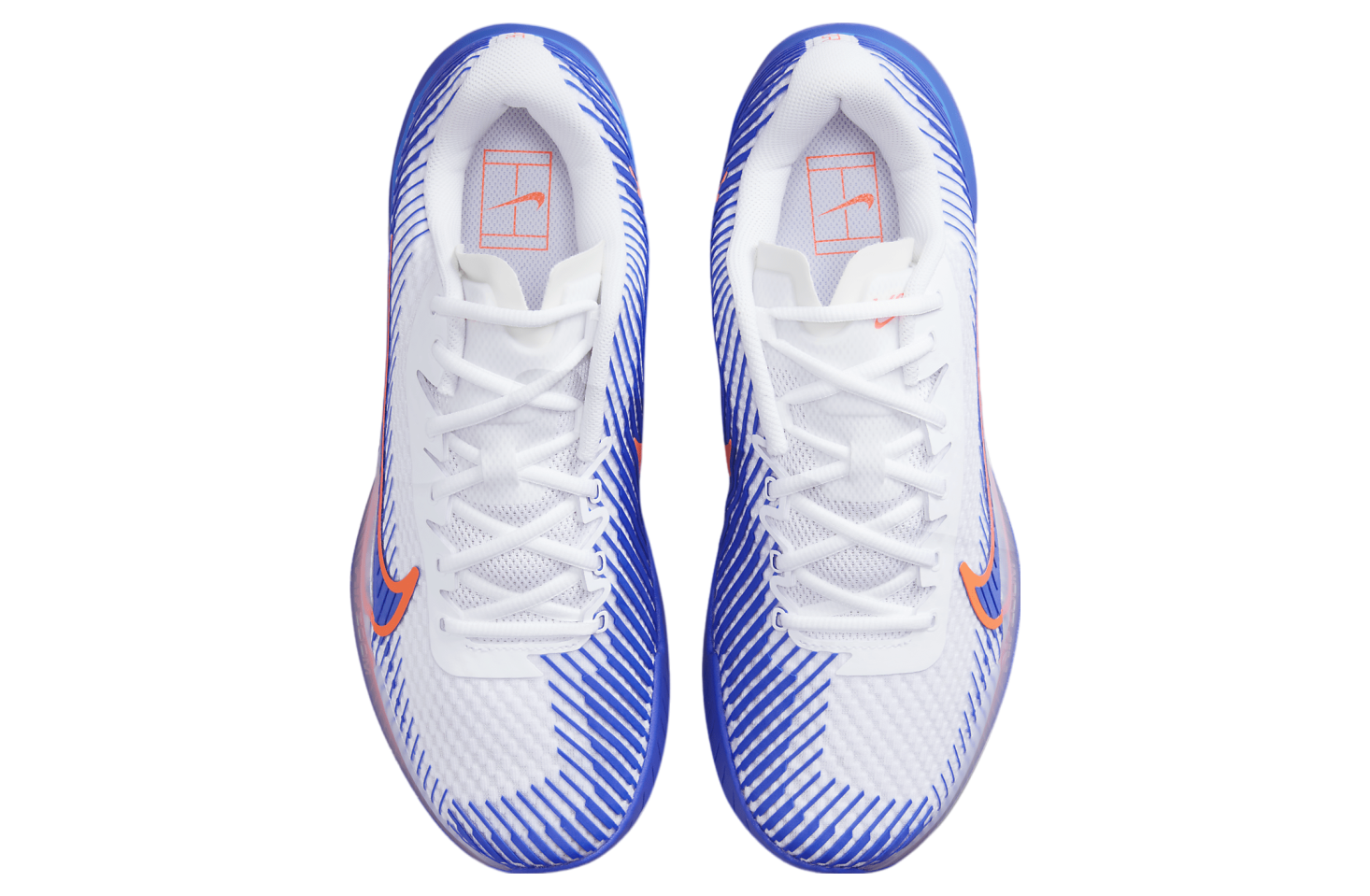 Nikecourt Air Zoom Vapor 11 White / Hyper Crimson (Hard Court)