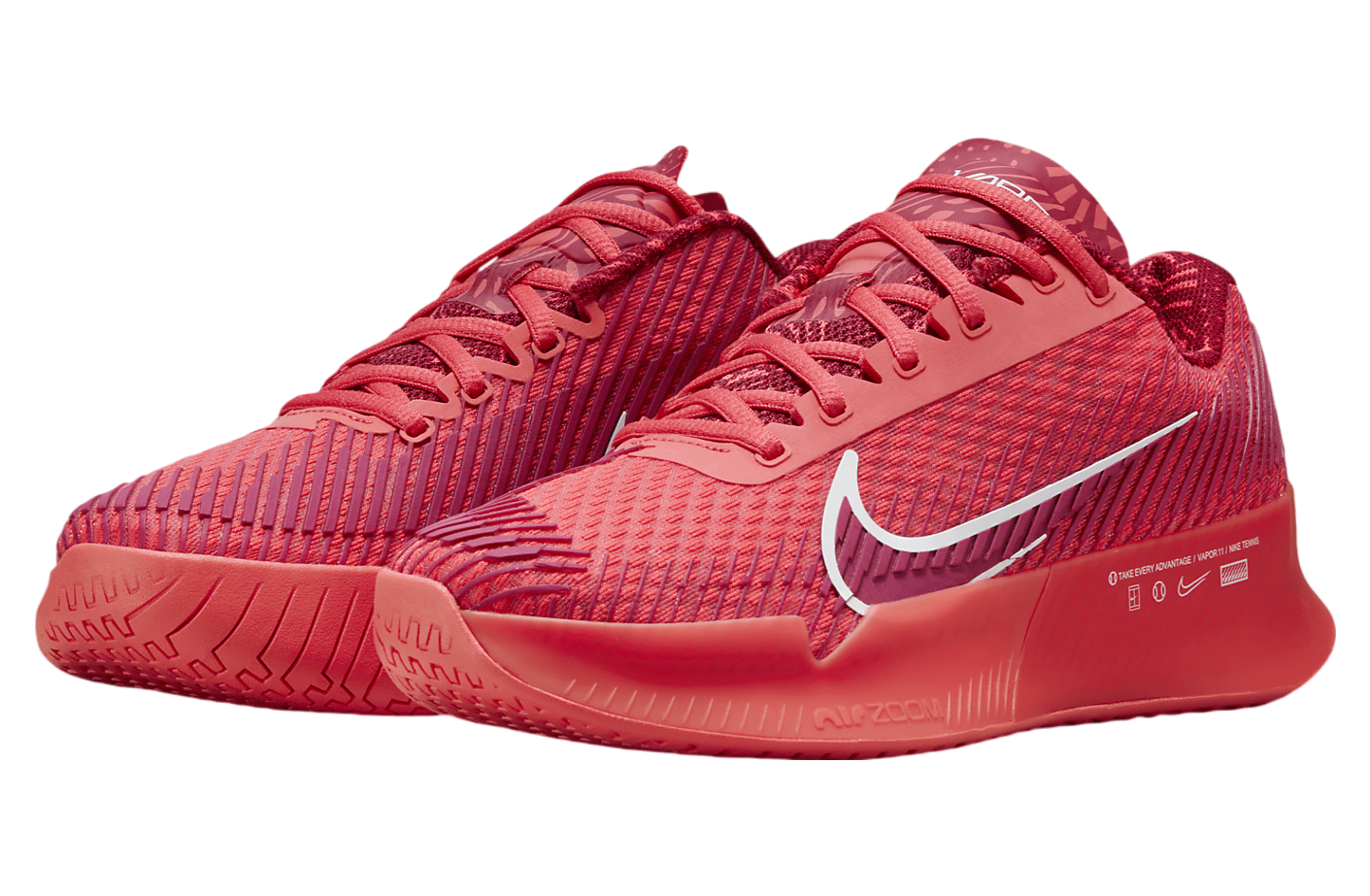 NikeCourt Air Zoom Vapor 11 WMNS Ember Glow / Noble Red (Hard Court)