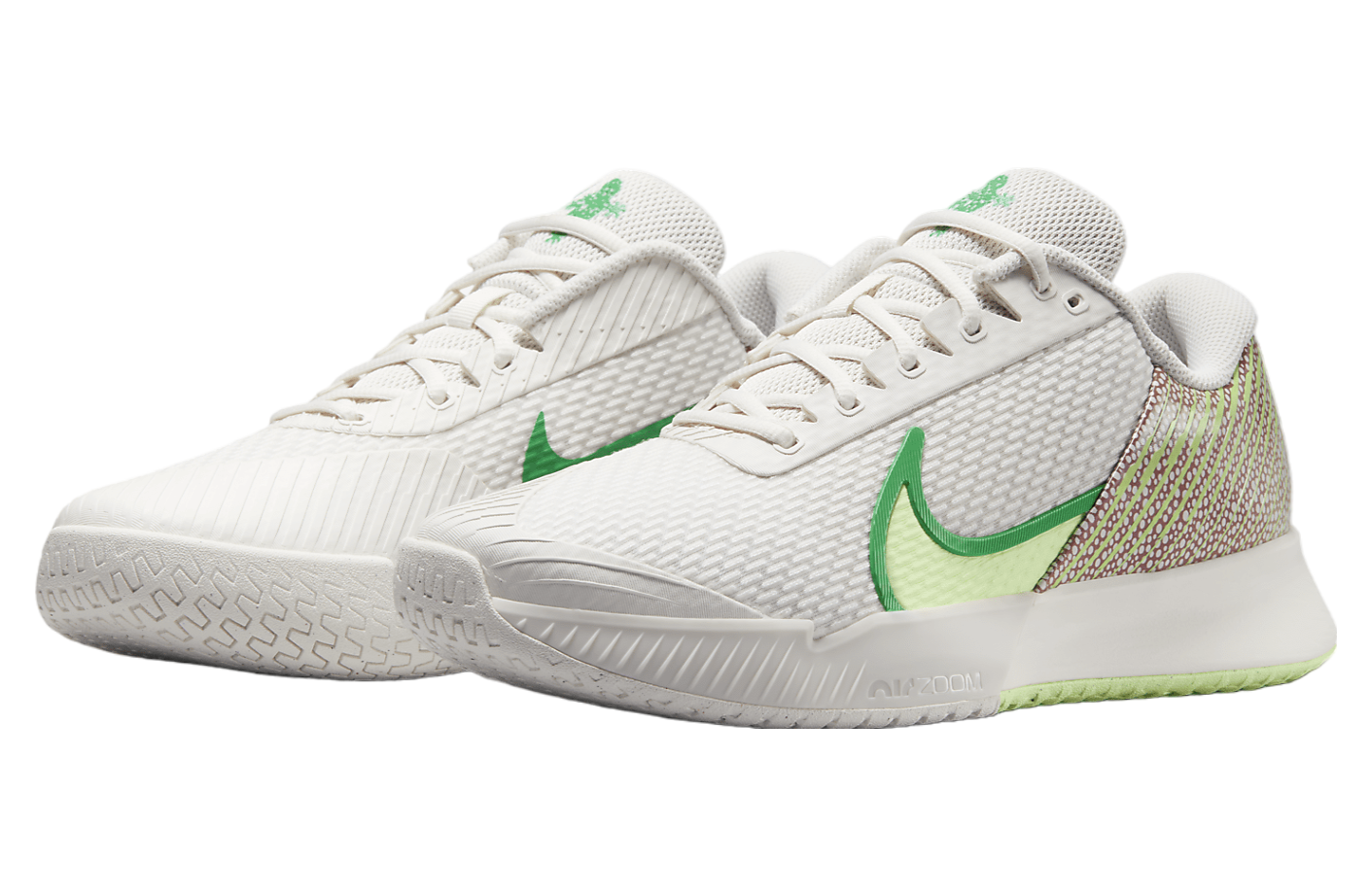 NikeCourt Air Zoom Vapor Pro 2 Premium Phantom / Stadium Green