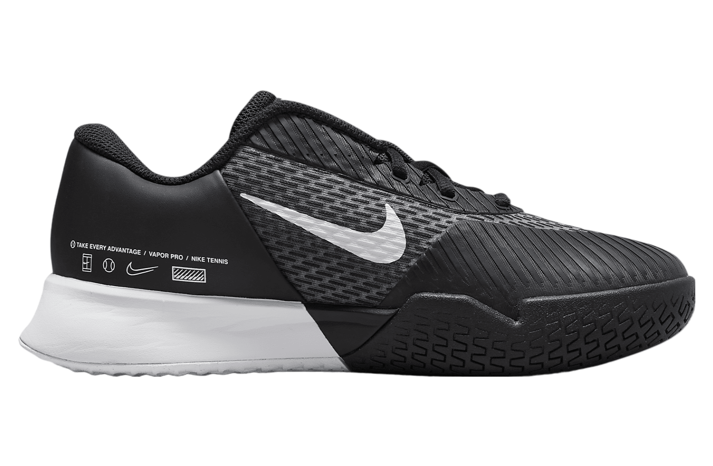 NikeCourt Air Zoom Vapor Pro 2 WMNS Black / White (Wide)