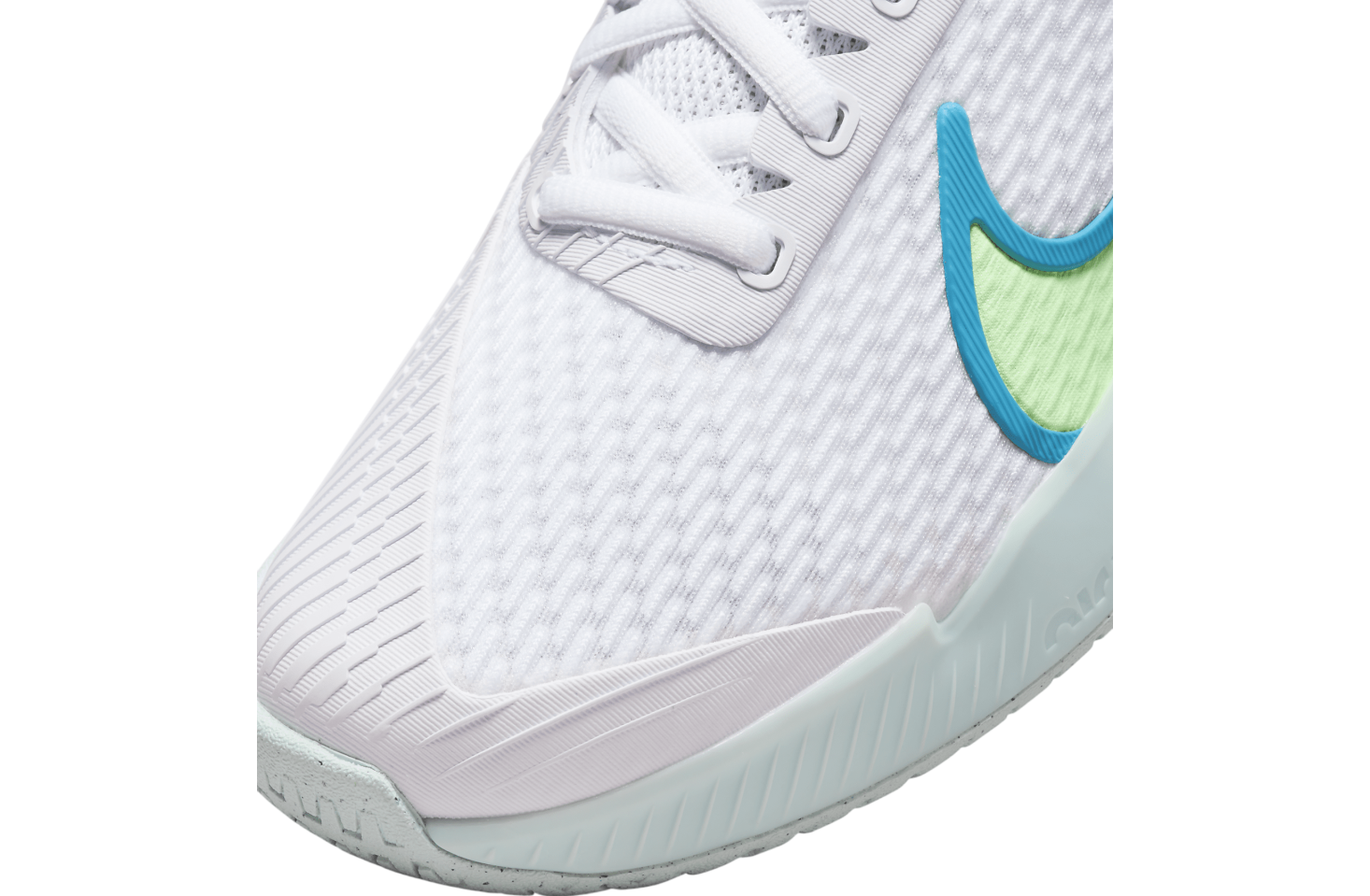 Nikecourt Air Zoom Vapor Pro 2 WMNS White / Teal Nebula (Hard Court)