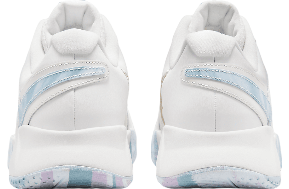 NikeCourt Lite 4 Premium Leather Summit White / Denim Turquoise (Hard Court)