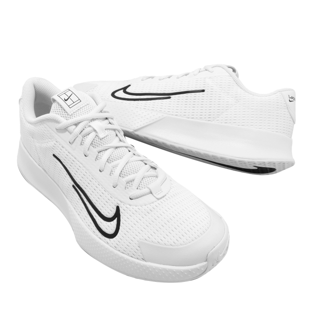 NikeCourt Vapor Lite 2 Hard Court White Black DV2018100 - KicksOnFire.com