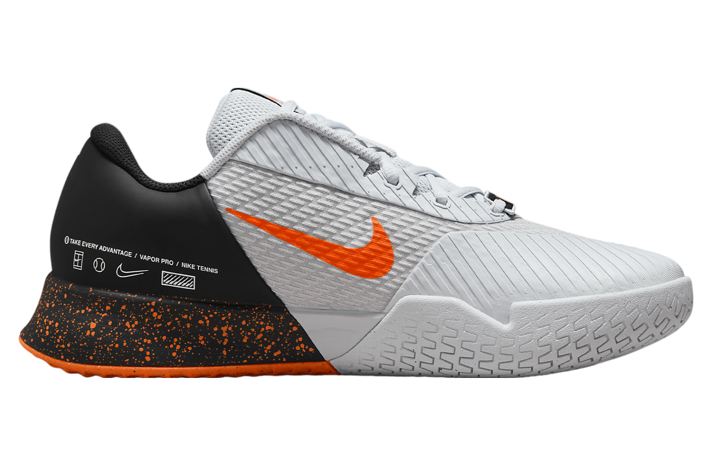 NikeCourt Vapor Pro 2 Premium Pure Platinum / Hyper Crimson