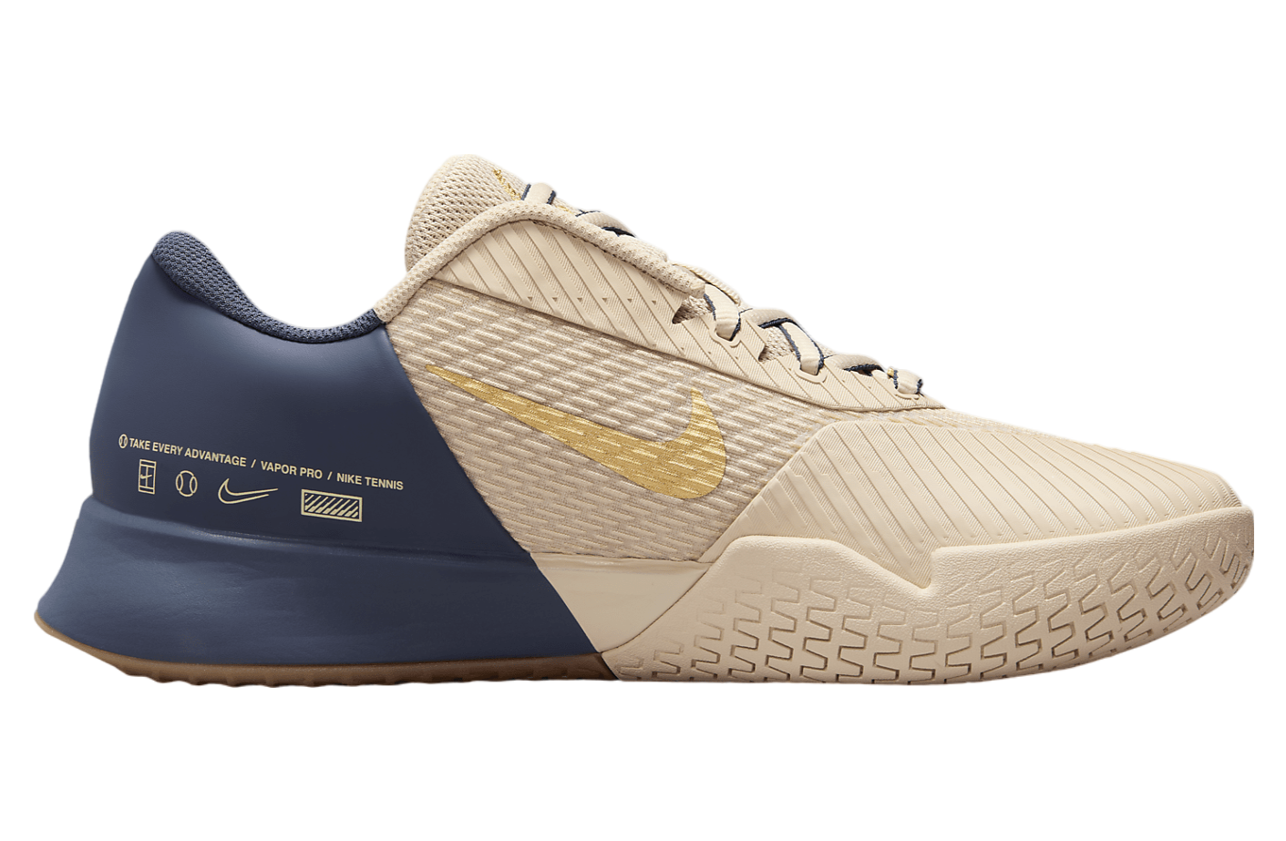 NikeCourt Vapor Pro 2 Premium Sanddrift / Thunder Blue