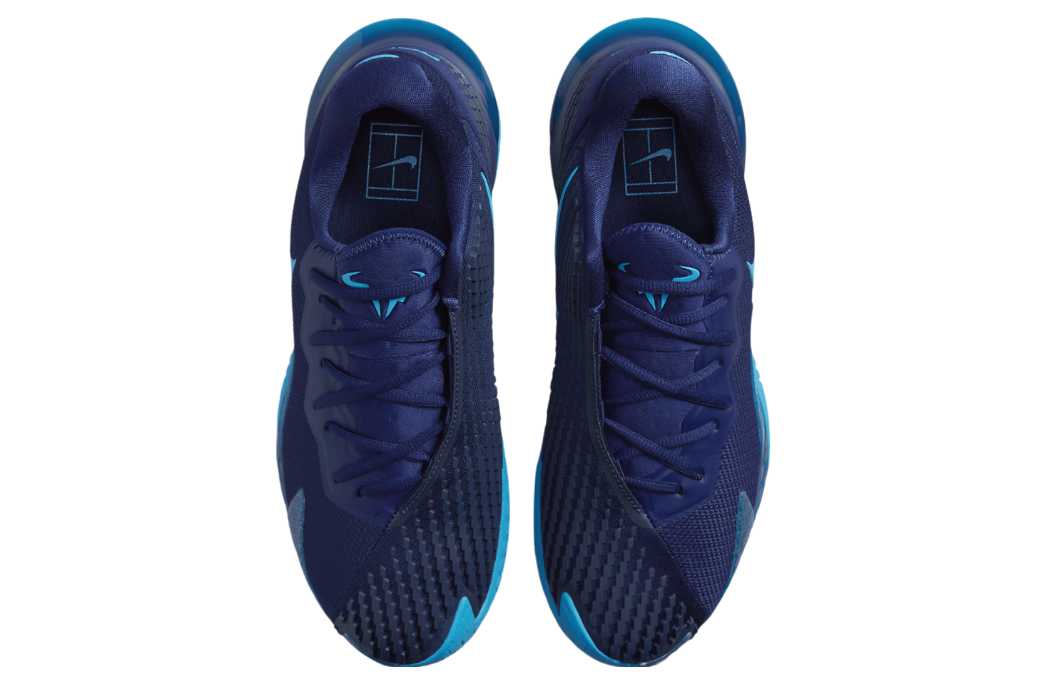 Nikecourt Zoom Vapor Cage 4 Rafa Blue Void / Laser Blue (Hard Court)