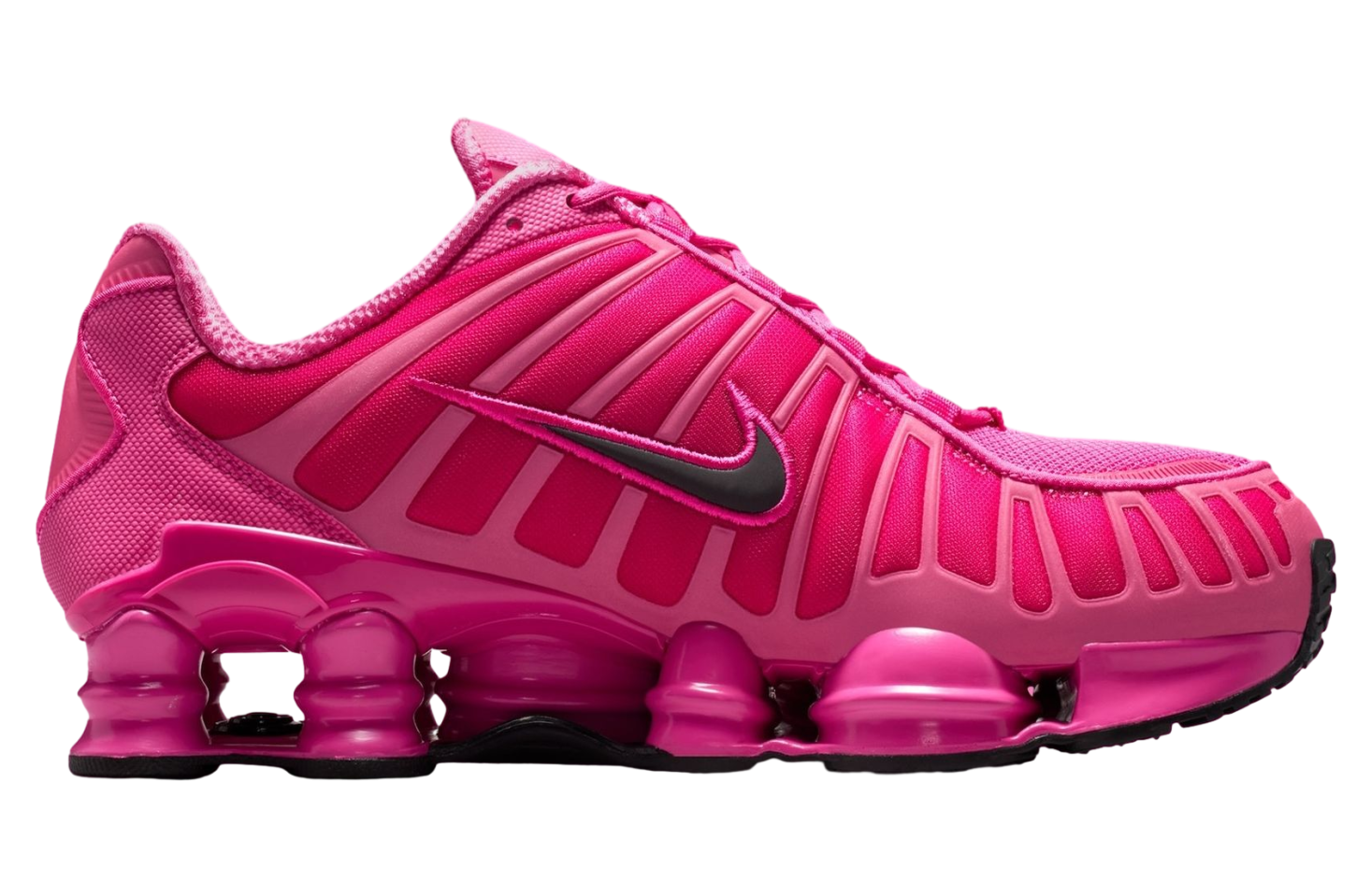 Nikes Shox TL Desert Pink / Black