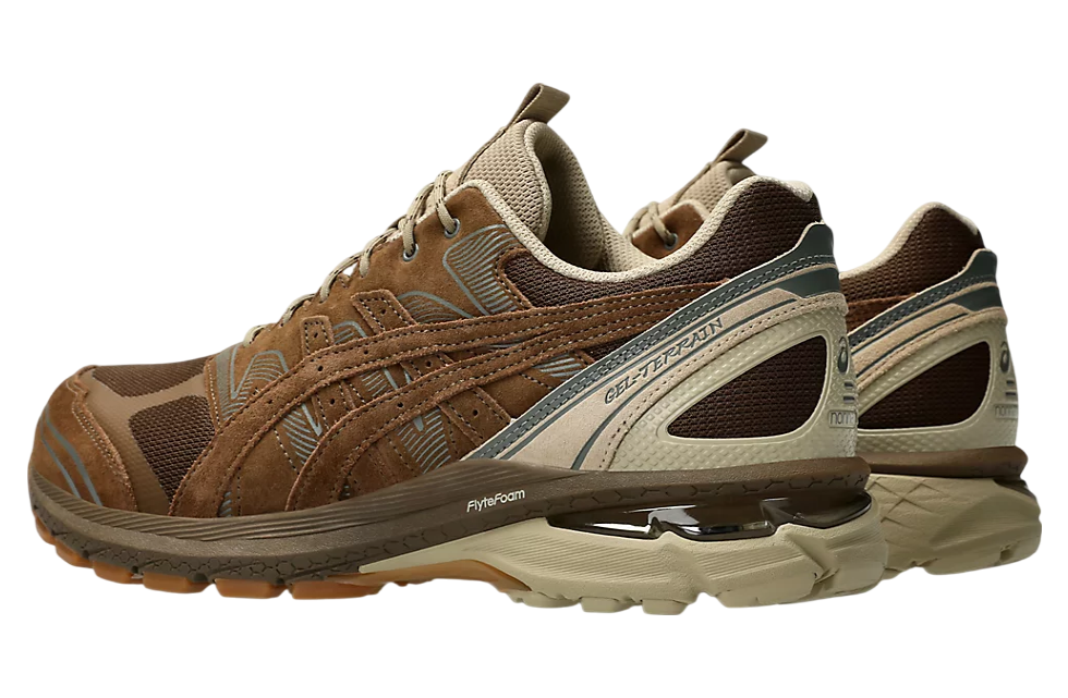 Nonnative x Asics Gel-Terrain GTX Brown Storm