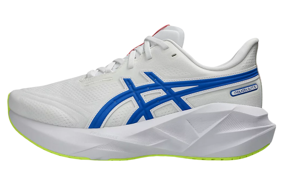 Novablast 5 Asics Track Club White / Tuna Blue