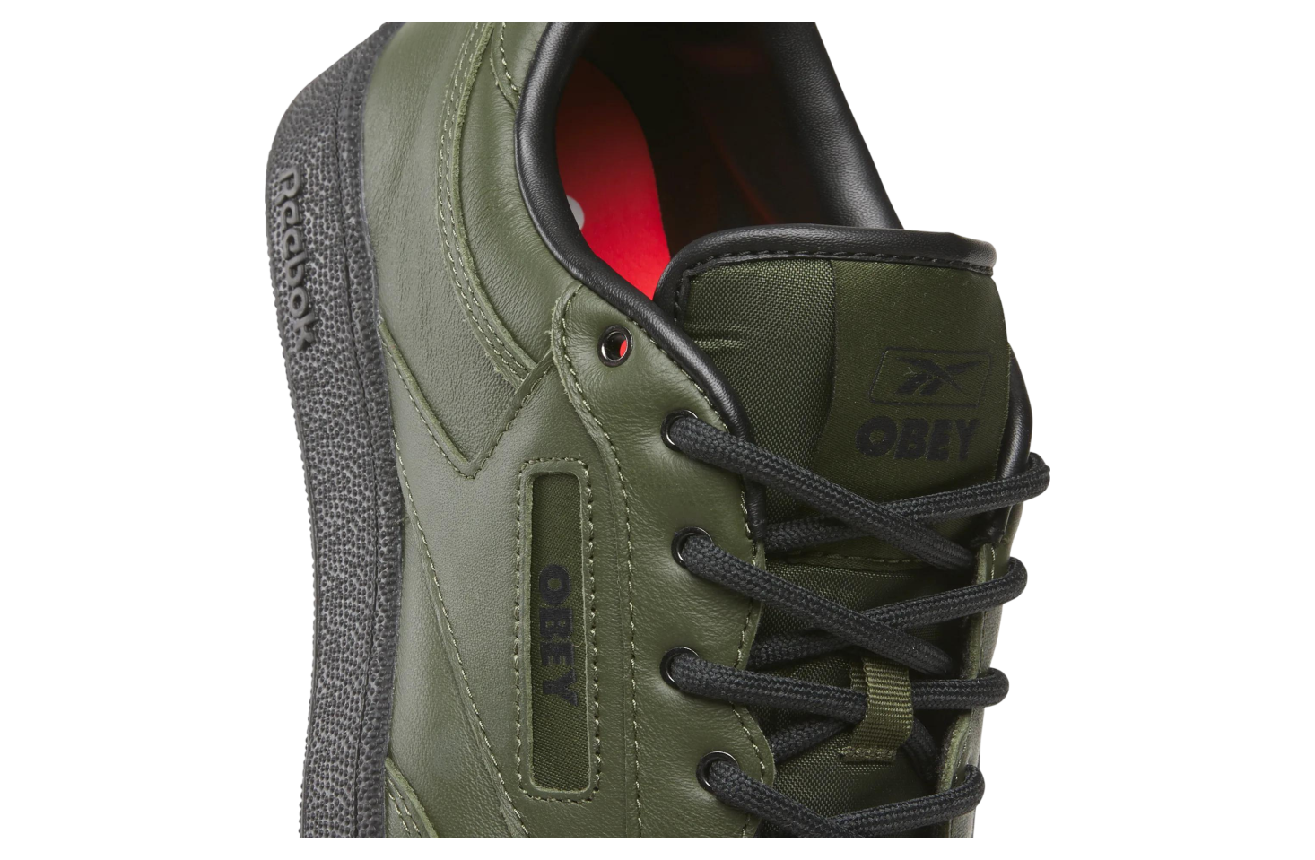 Obey x Reebok Club C 85 Green / Black