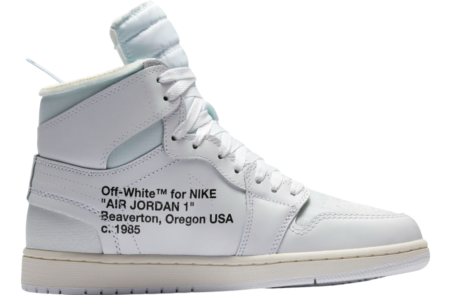 Off White x Air Jordan 1 High OG Alaska - Apr 2026 - AA3834-100