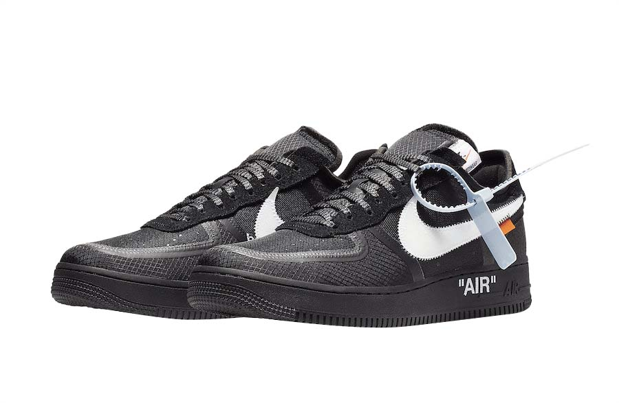 OFF-WHITE x Nike Air Force 1 Low Black 