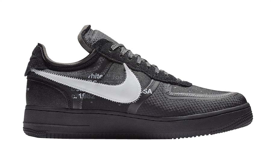 OFF-WHITE x Nike Air Force 1 Low Black AO4606-001