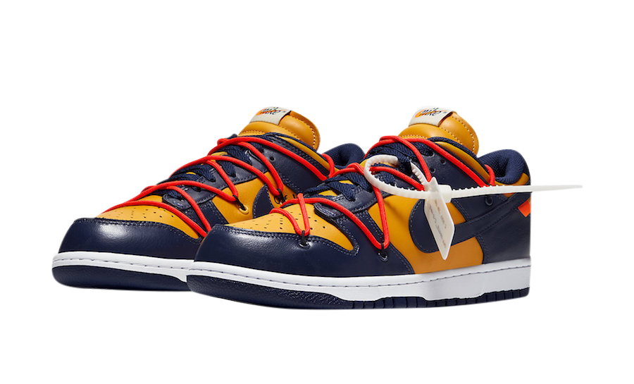 Off-White x Nike Dunk Low University Gold CT0856-700​​​​​​​