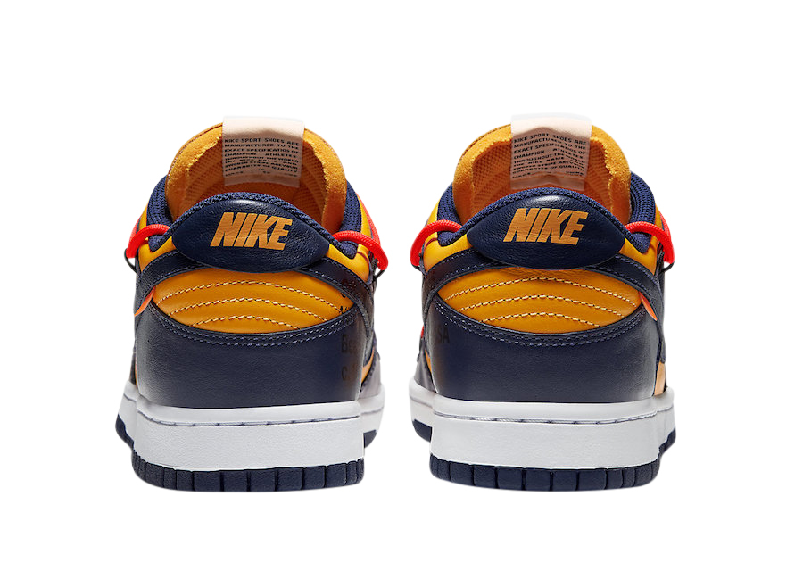 Off-White x Nike Dunk Low University Gold CT0856-700​​​​​​​