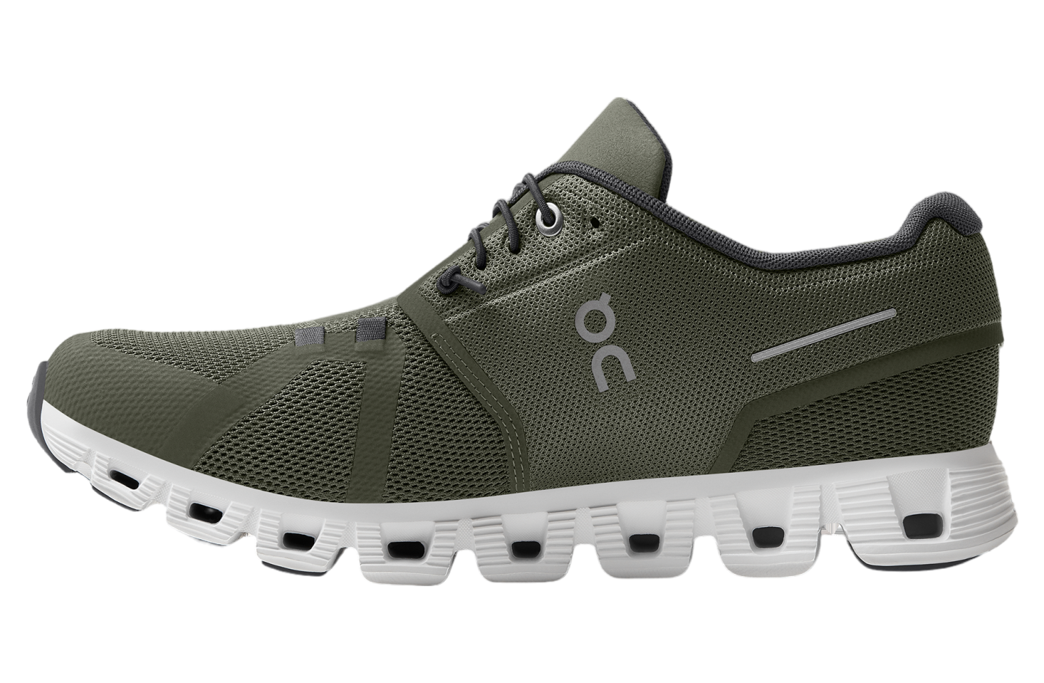 On Cloud 5 Olive / White