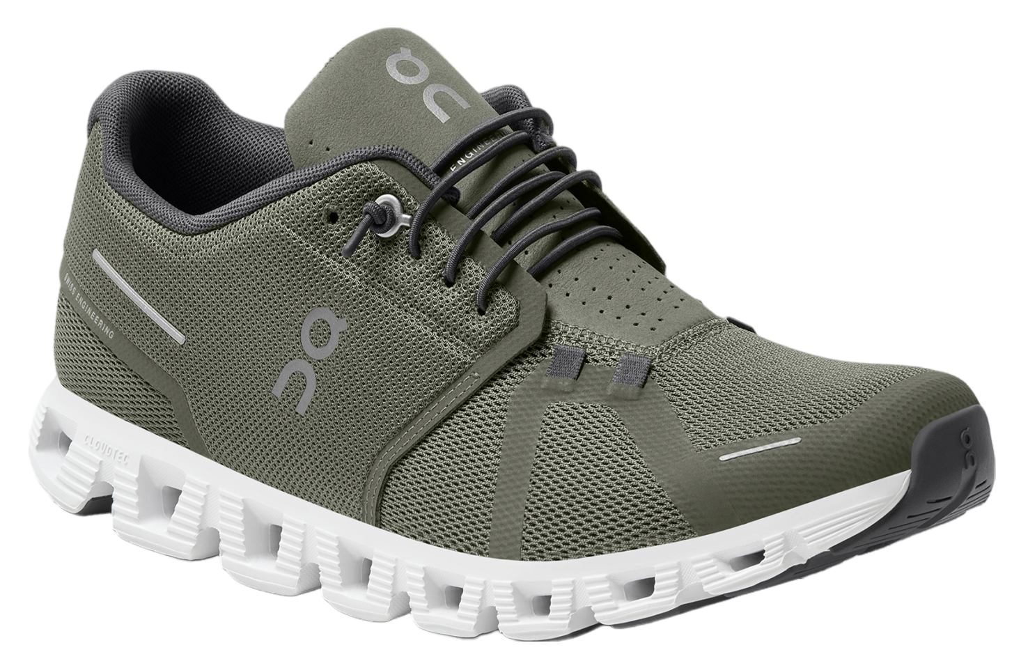 On Cloud 5 Olive / White