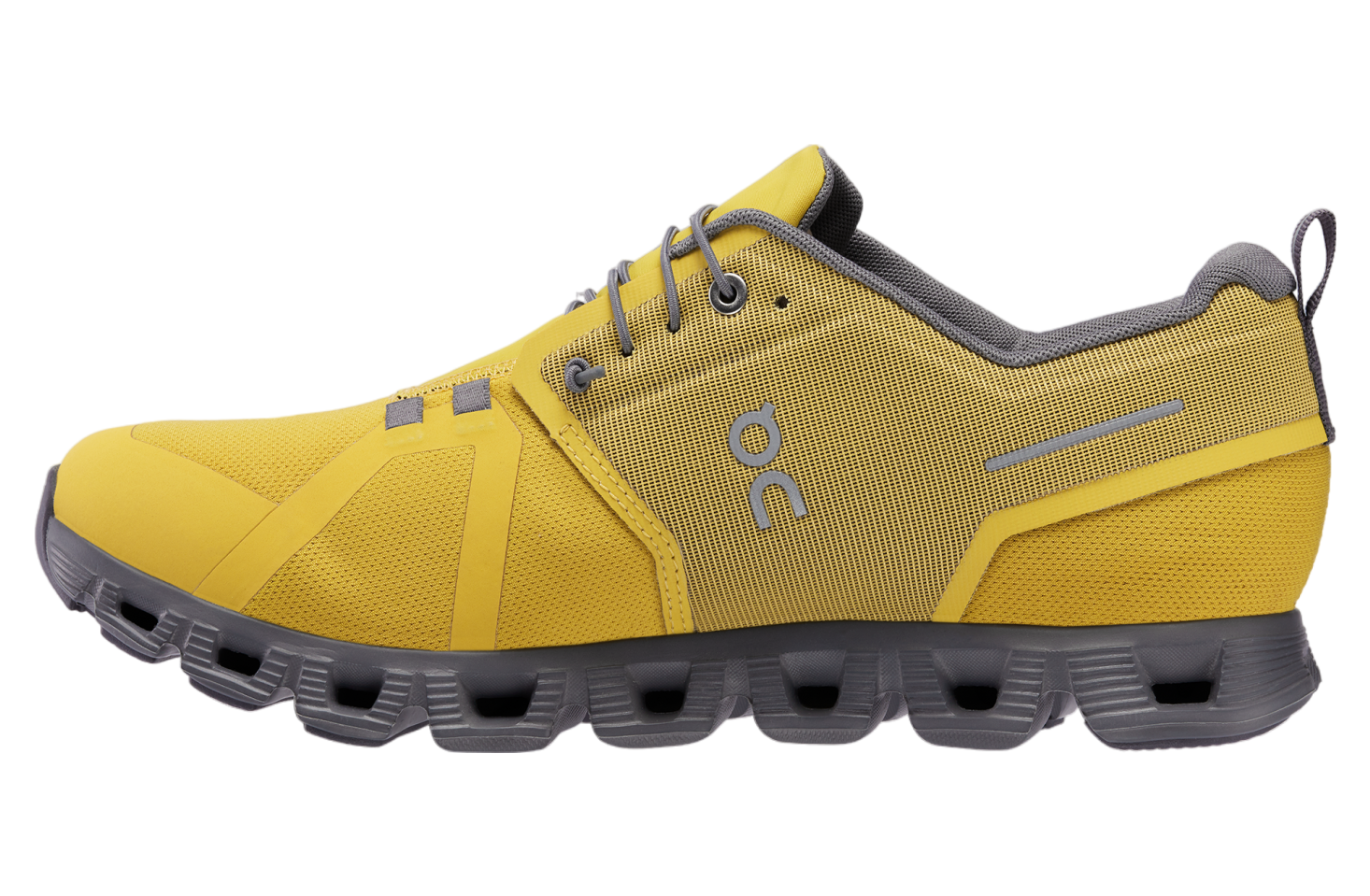 On Cloud 5 Waterproof Mustard / Rock