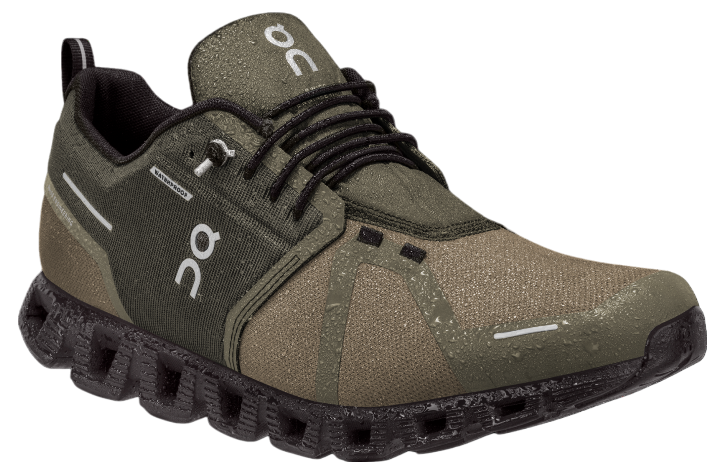 On Cloud 5 Waterproof Olive / Black