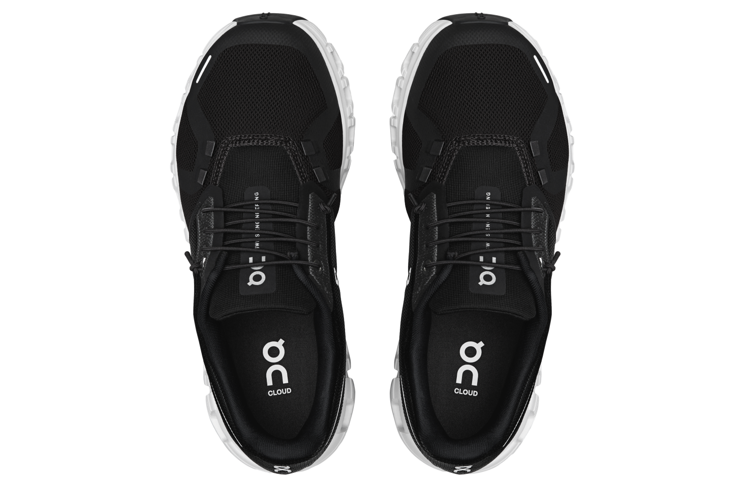 On Cloud 6 Wide WMNS Black / White