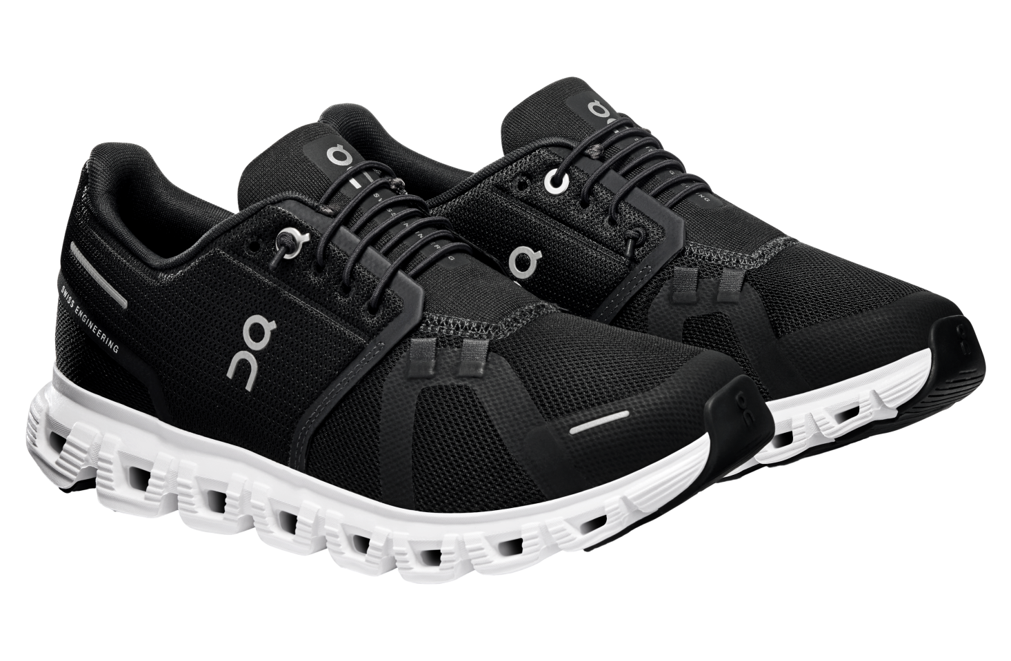 On Cloud 6 Wide WMNS Black / White