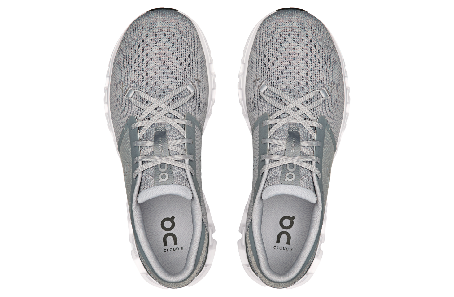 On Cloud X 4 Alloy / Ivory