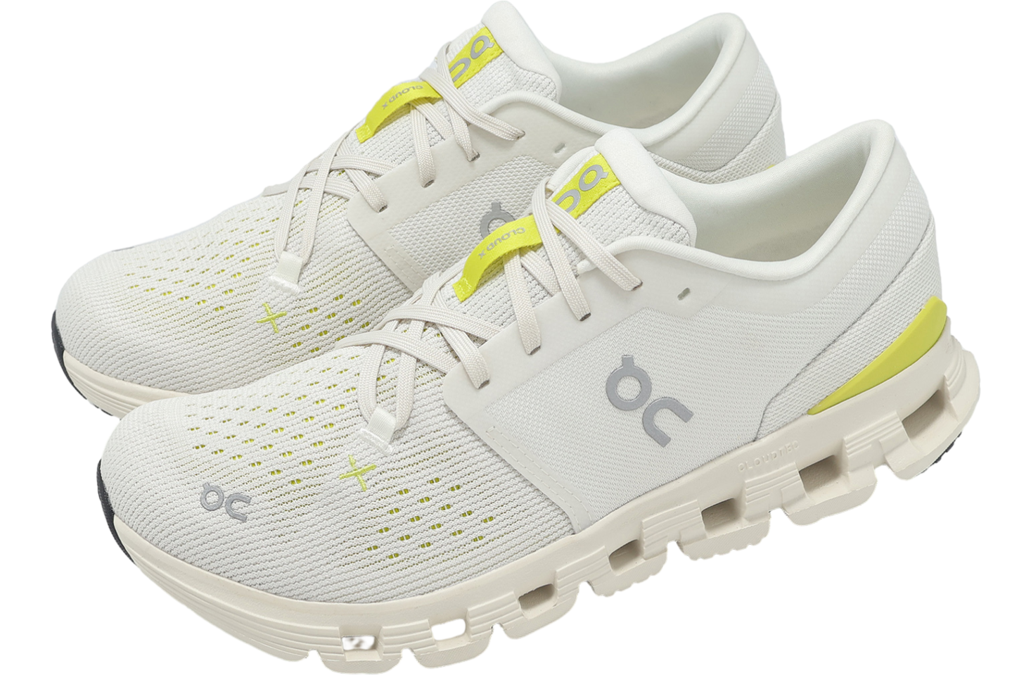 On Cloud X 4 Ivory / Lime