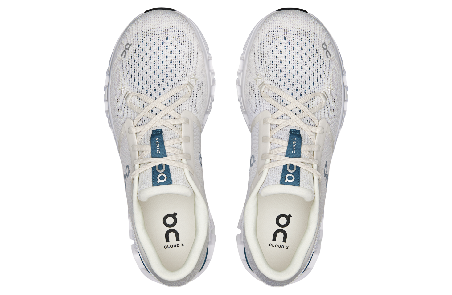 On Cloud X 4 Ivory / Steel