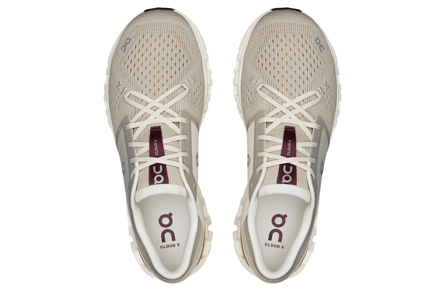 On Cloud X 4 Pelican / Ice