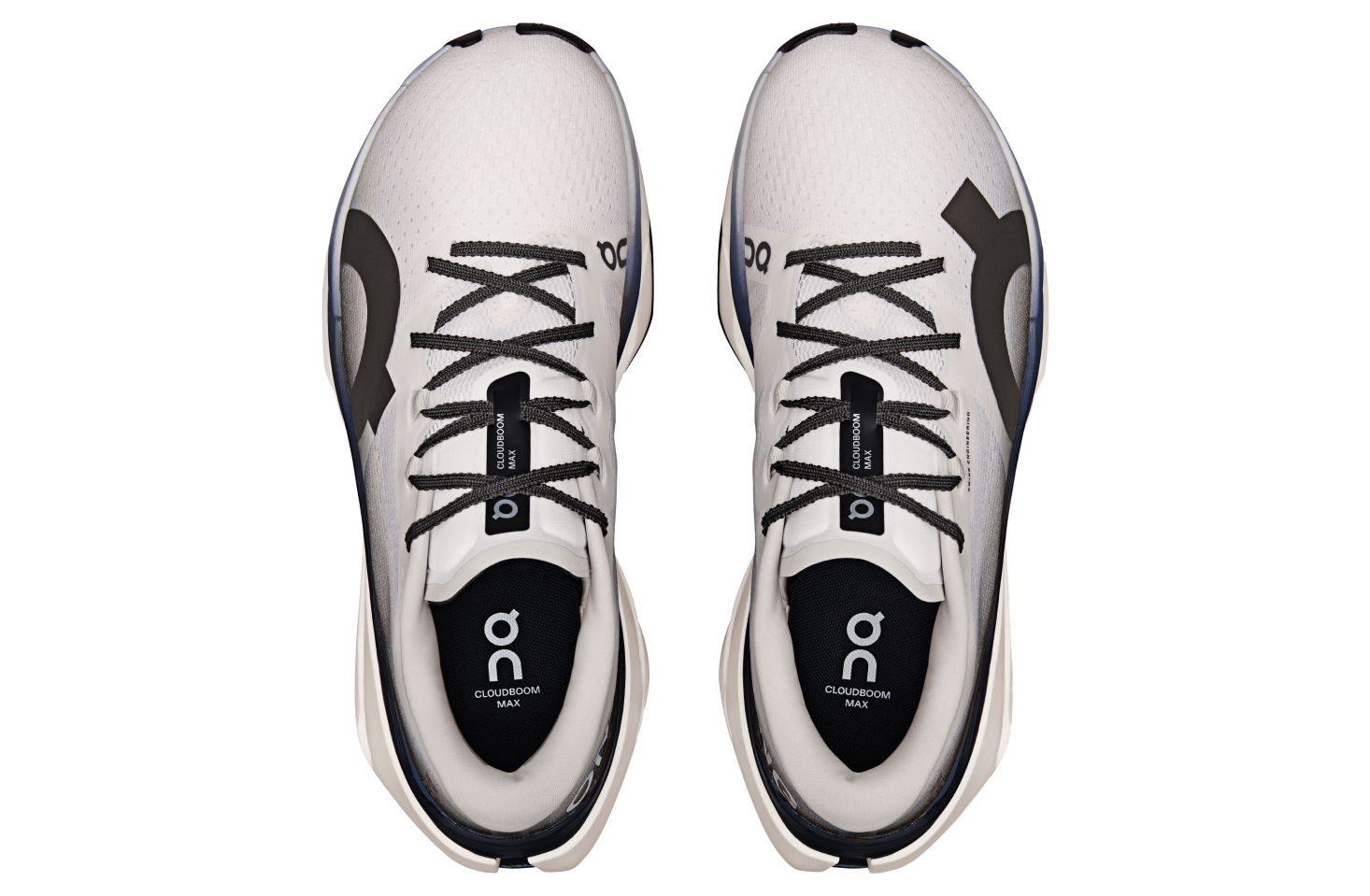 On Cloudboom Max White / Black
