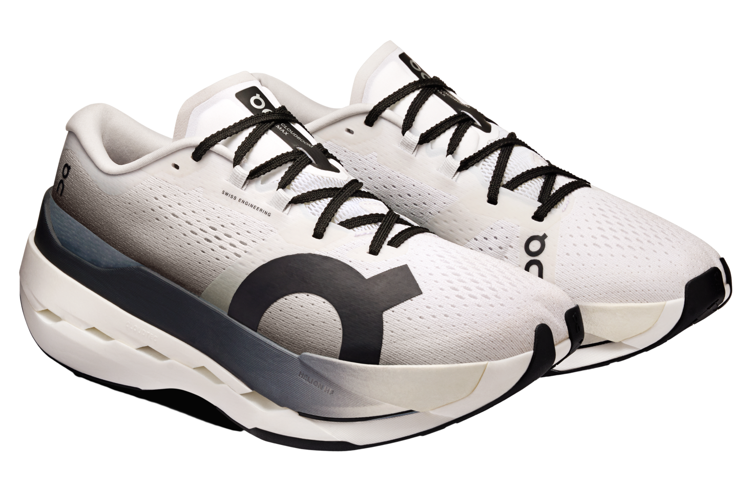 On Cloudboom Max White / Black